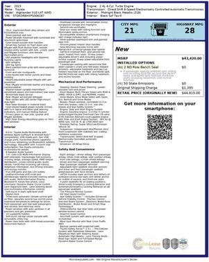 2023 Toyota Highlander XLE