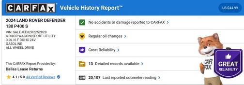 2024 Land Rover Defender P400 S