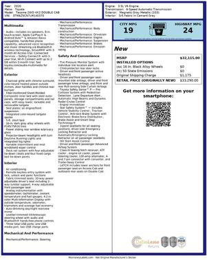 2020 Toyota Tacoma SR5