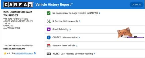 2023 Subaru Outback Touring XT