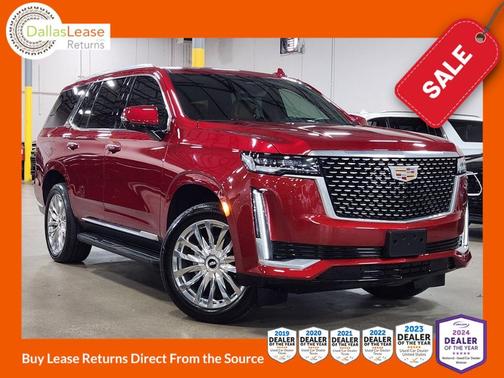 Red 2022 Cadillac Escalade Premium Luxury