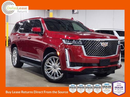 Red 2022 Cadillac Escalade Premium Luxury