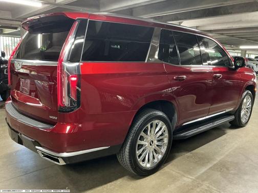 Red 2022 Cadillac Escalade Premium Luxury