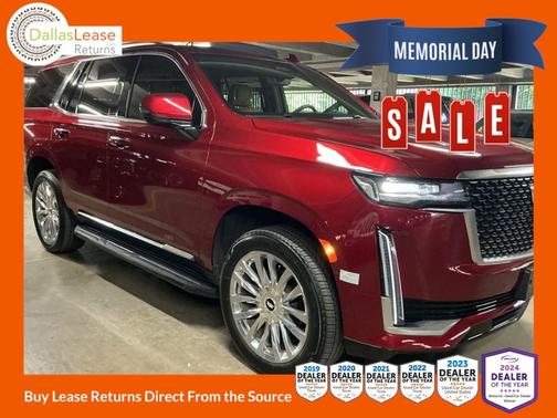 Red 2022 Cadillac Escalade Premium Luxury