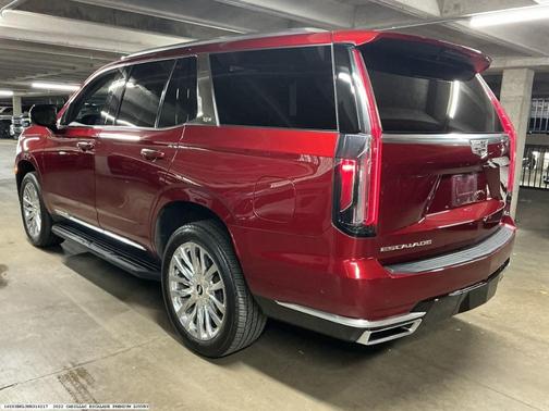 Red 2022 Cadillac Escalade Premium Luxury