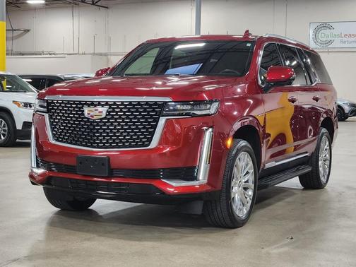 Red 2022 Cadillac Escalade Premium Luxury