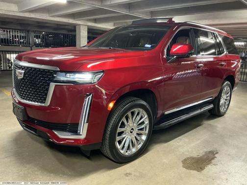 Red 2022 Cadillac Escalade Premium Luxury