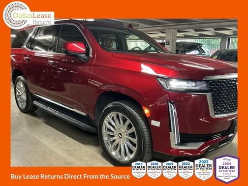 Red 2022 Cadillac Escalade Premium Luxury