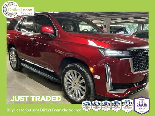Red 2022 Cadillac Escalade Premium Luxury