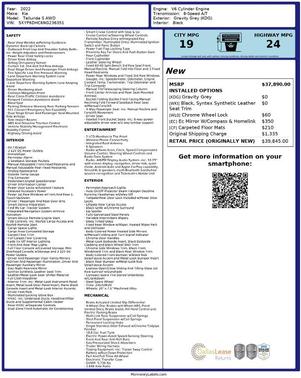 2022 Kia Telluride S