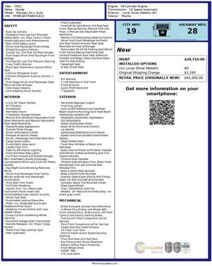 2022 Honda Odyssey EX-L