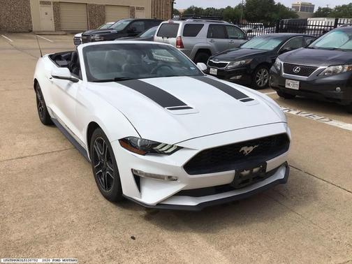 White 2020 Ford Mustang EcoBoost Premium