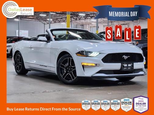 White 2020 Ford Mustang EcoBoost Premium