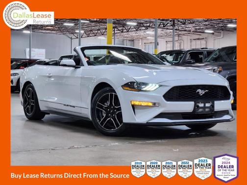 White 2020 Ford Mustang EcoBoost Premium