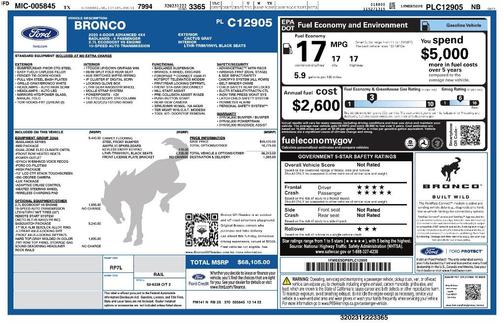 2023 Ford Bronco Badlands