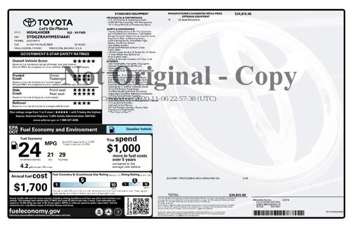 2021 Toyota Highlander XLE