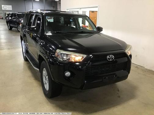 Black 2016 Toyota 4Runner SR5 Premium