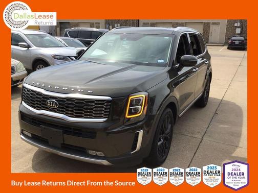 Gray 2020 Kia Telluride SX