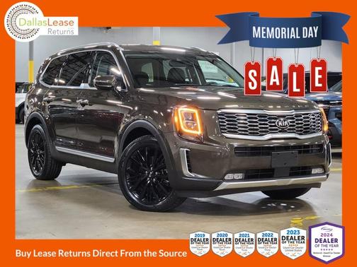 Gray 2020 Kia Telluride SX