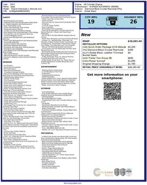 2021 Jeep Grand Cherokee L Laredo