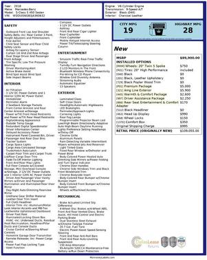 2018 Mercedes-Benz S-Class S 450