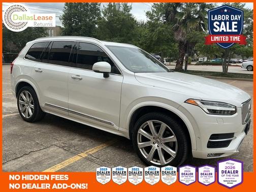 White 2019 Volvo XC90 T6 Inscription
