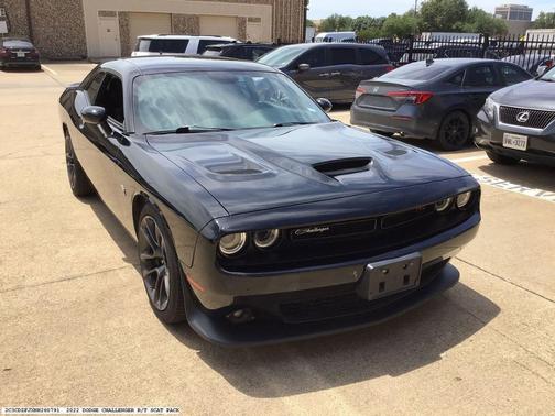Black 2022 Dodge Challenger R/T Scat Pack