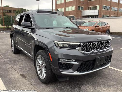 Gray 2022 Jeep Grand Cherokee Summit