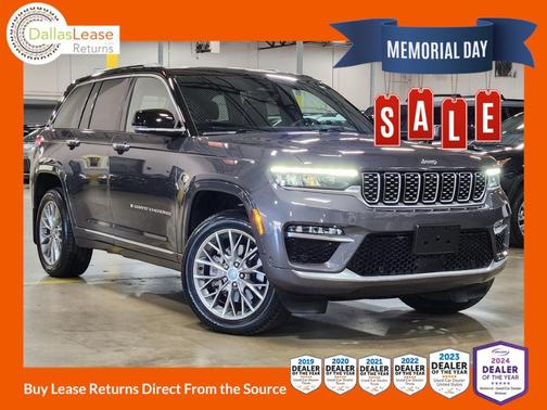 Gray 2022 Jeep Grand Cherokee Summit