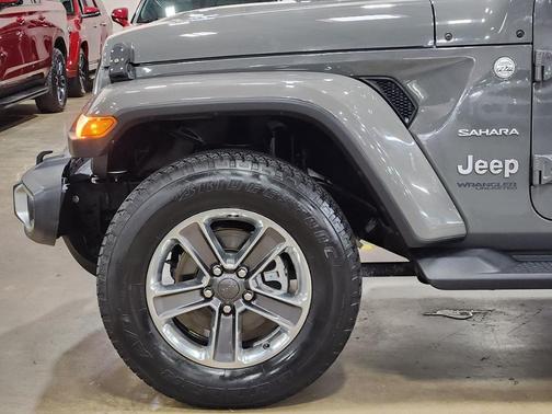 Gray 2020 Jeep Wrangler Unlimited Sahara