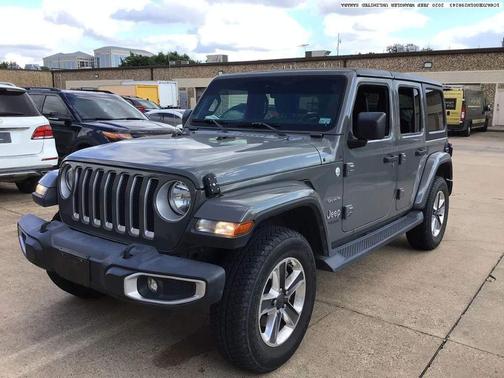 Gray 2020 Jeep Wrangler Unlimited Sahara