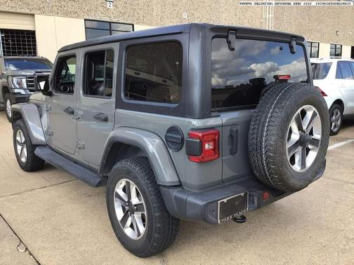 Gray 2020 Jeep Wrangler Unlimited Sahara