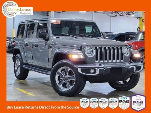 Gray 2020 Jeep Wrangler Unlimited Sahara