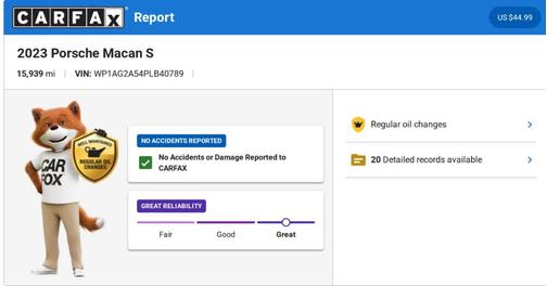 White 2023 Porsche Macan S