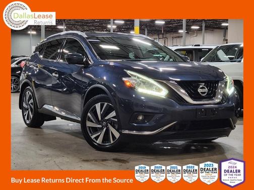 Arctic Blue Metallic 2017 Nissan Murano Platinum