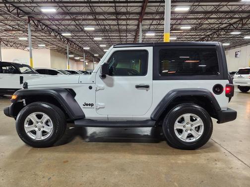White 2023 Jeep Wrangler Sport
