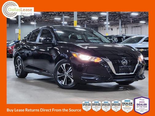Black 2023 Nissan Sentra SV
