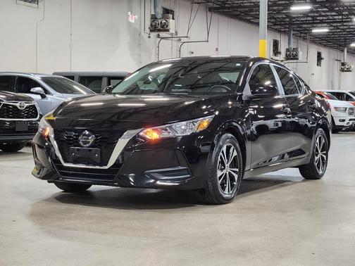 Black 2023 Nissan Sentra SV