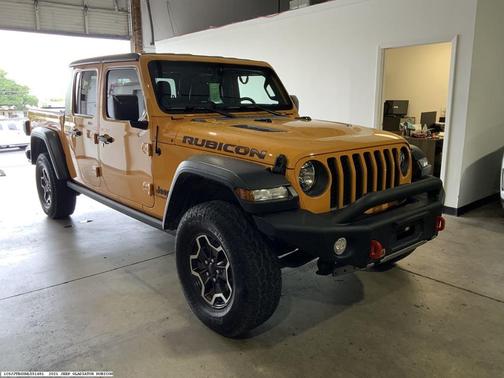 Orange 2021 Jeep Gladiator Rubicon