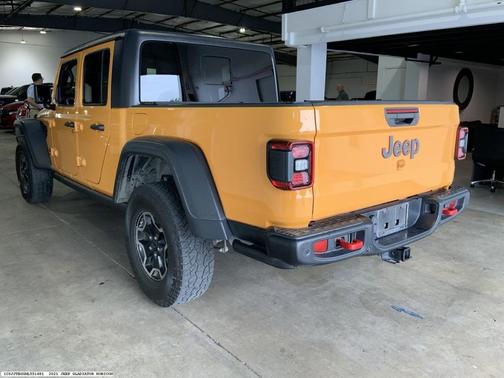 Orange 2021 Jeep Gladiator Rubicon
