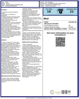 2023 Toyota Tacoma SR