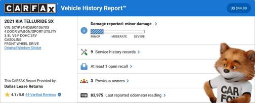 2021 Kia Telluride SX