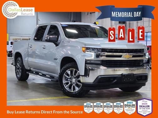 Silver 2019 Chevrolet Silverado 1500 LT