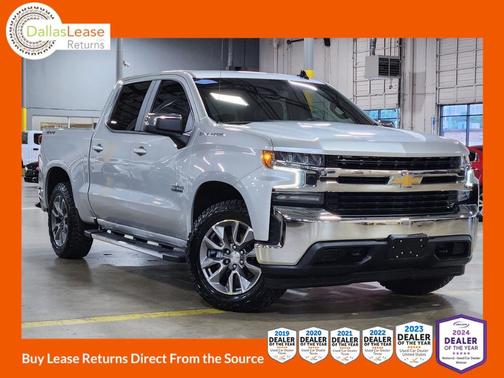 Silver 2019 Chevrolet Silverado 1500 LT