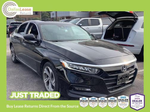 Black 2019 Honda Accord EX