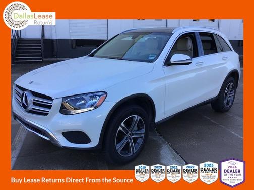 White 2018 Mercedes-Benz GLC 300 Base 4MATIC SUV