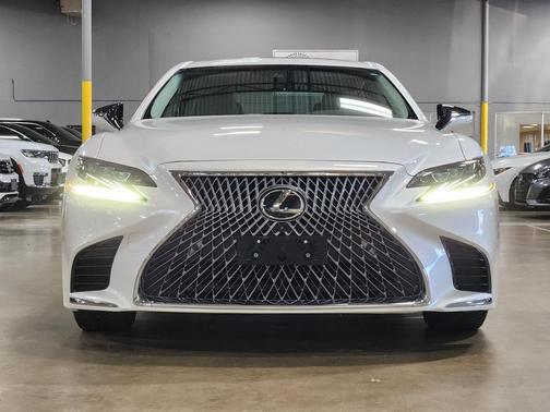 White 2020 Lexus LS 500 Base