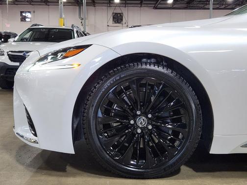 White 2020 Lexus LS 500 Base