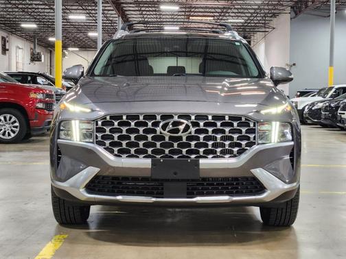 Gray 2022 Hyundai SANTA FE HEV SEL Premium