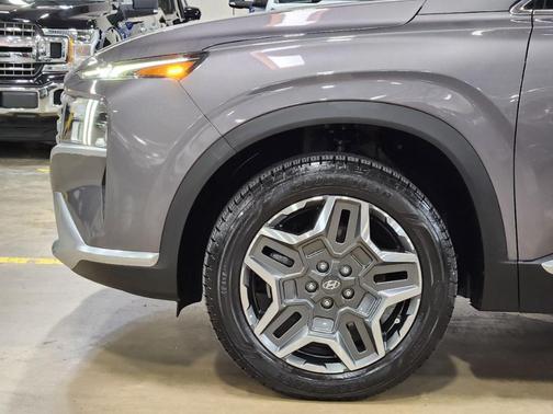 Gray 2022 Hyundai SANTA FE HEV SEL Premium
